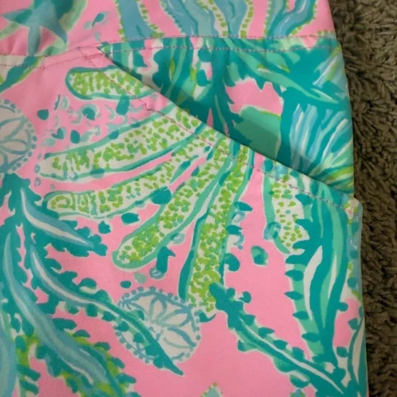 Lilly Pulitzer Luxletic Pink Activewear A Line Mini Skirt NWOT SKU0751 - Picture 6 of 10